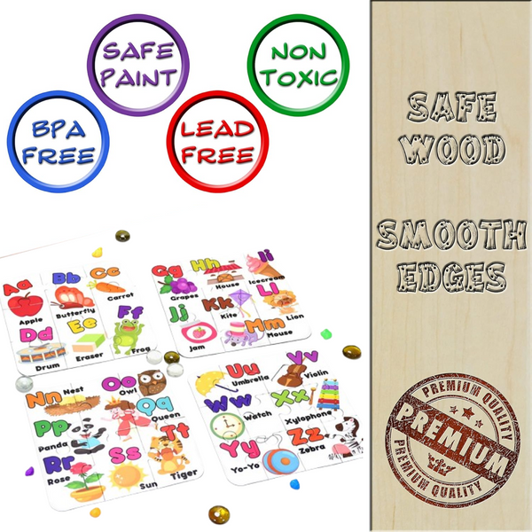 Trendify Jigsaw Puzzle Toy for Children (4-Pcs Pack)