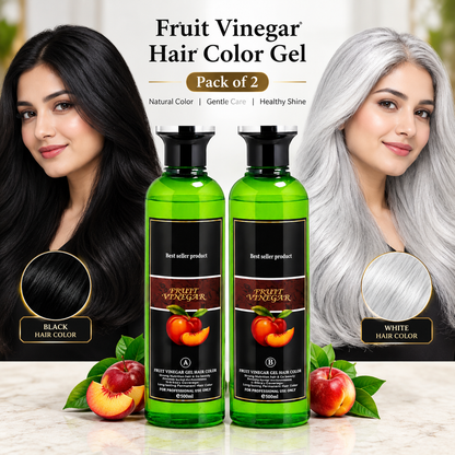 Fruit Vinegar Hair Color Gel (Pack of 2)